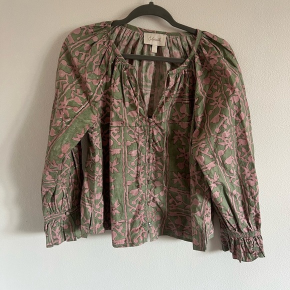 Cleobella Whitley Blouse, size large - Picture 2 of 5